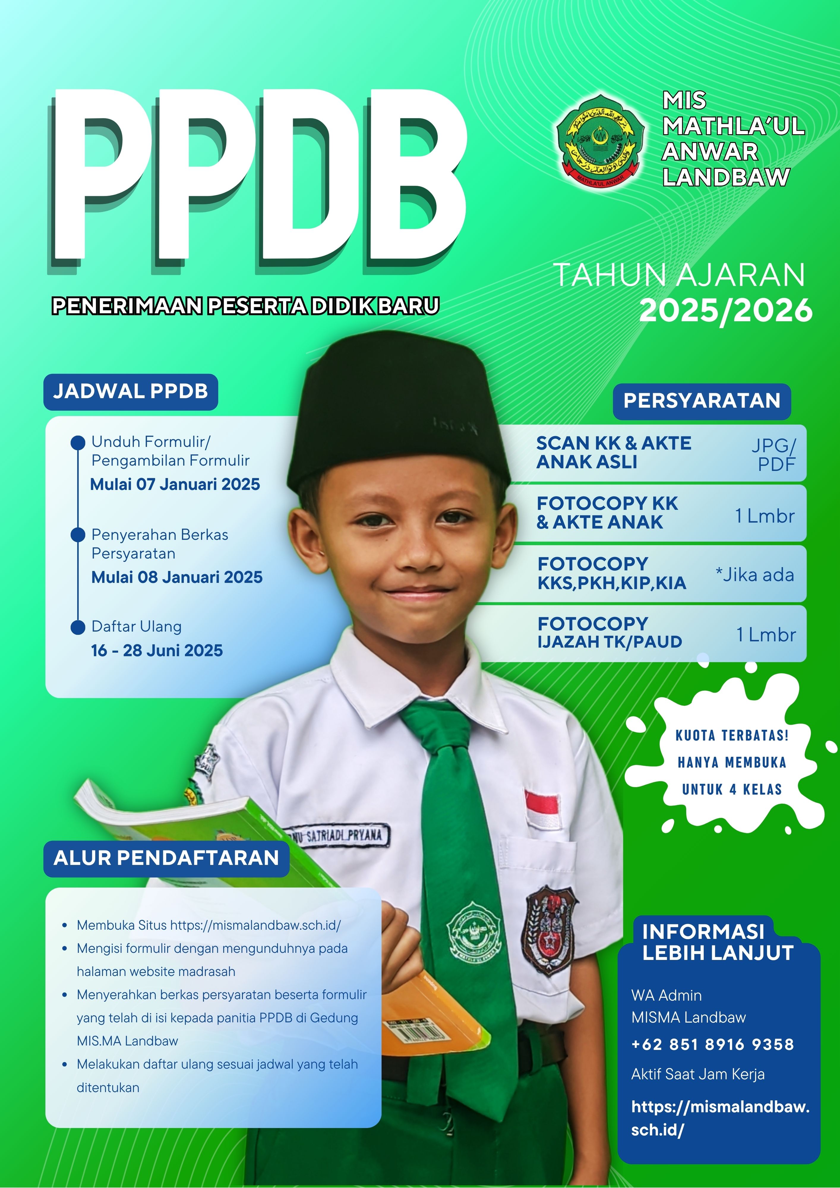 Penerimaan Peserta Didik Baru Tahun Pelajaran 2025/2026